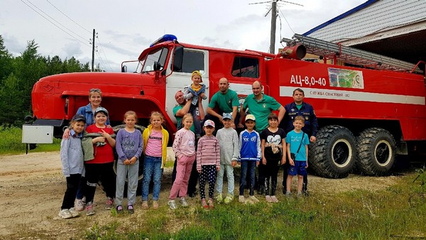 Экскурсия в пожарной части № 144 п.Югыдъяг..