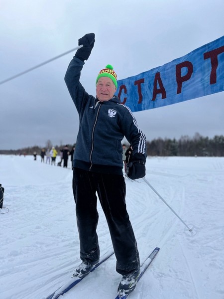 8 февраля члены Совета ветеранов: Шешуков Алексей Васильевич, Мамонтова Ида Дмитриевна и Юшкова Валентина Игоревна приняли активное участие в спортивном мероприятии &quot;Лыжня России-2025&quot; в посёлке Югыдъяг.