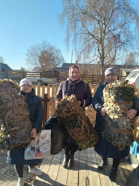 Прихожане Храма Успения Пресвятой Богородицы в п.Югыдъяг продолжают помогать ребятам, участникам СВО.